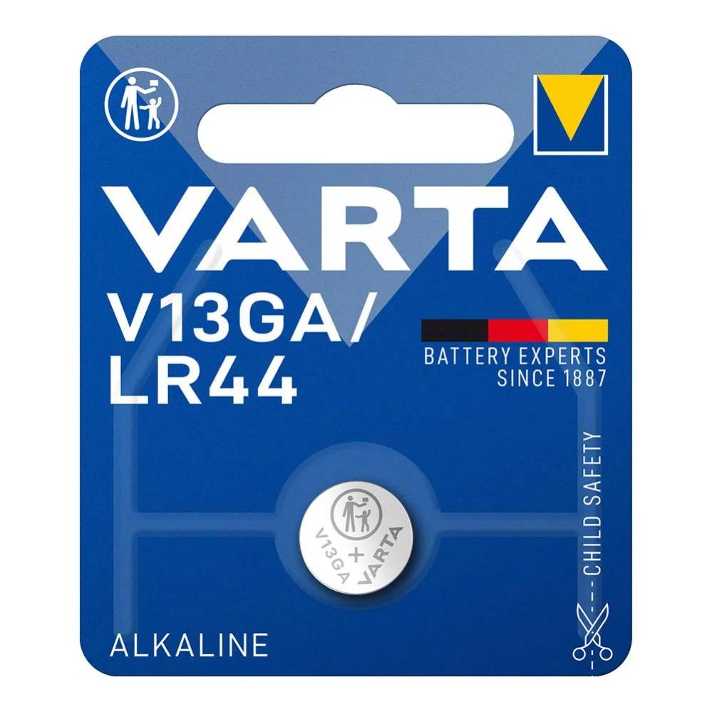 Pila de botón alcalina V13GA LR44 11,6 mm Ø 5,4 mm H - VARTA - Imagen 6