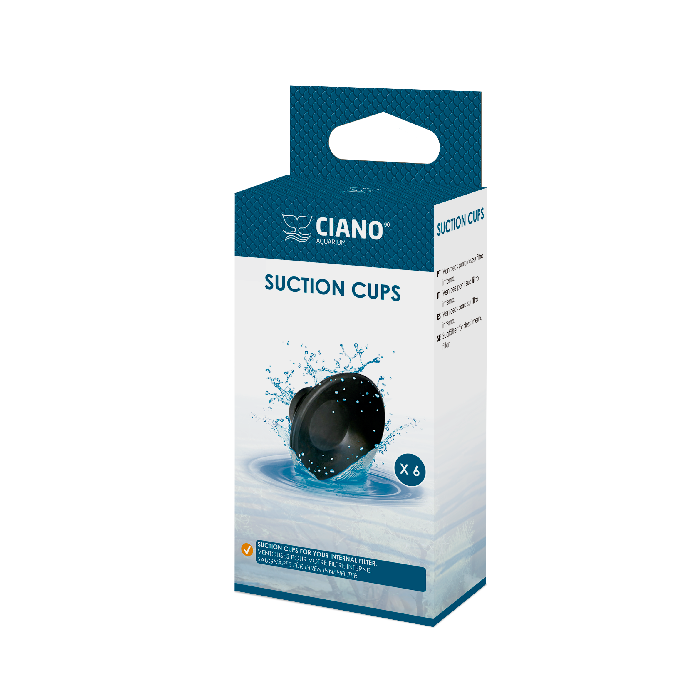 Ventouses Filtre Interne Compatibles CF20/40/80 - CIANO - Image 2