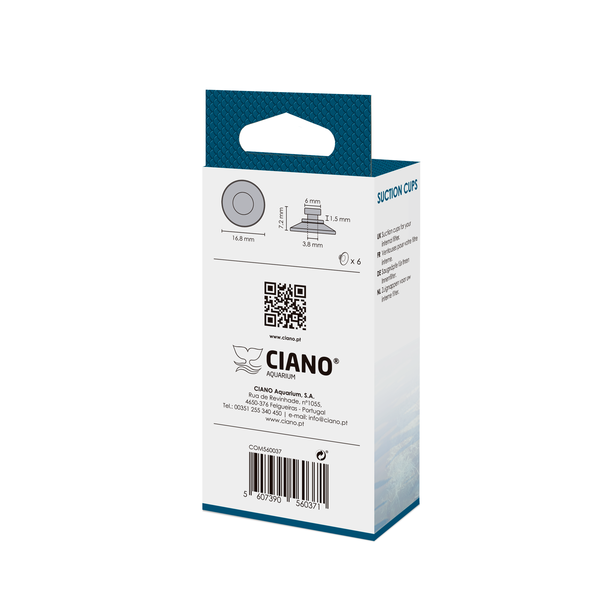 Ventouses Filtre Interne Compatibles CF20/40/80 - CIANO - Image 3
