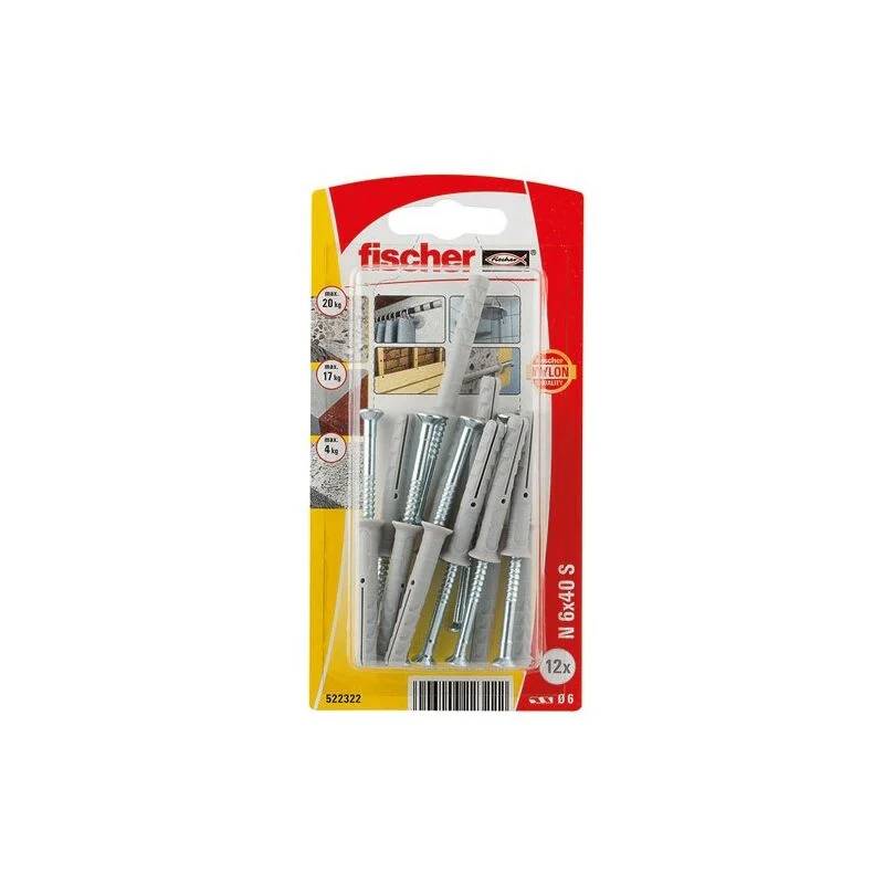 Cheville à frapper N acier Fischer 6x40 - FISCHER