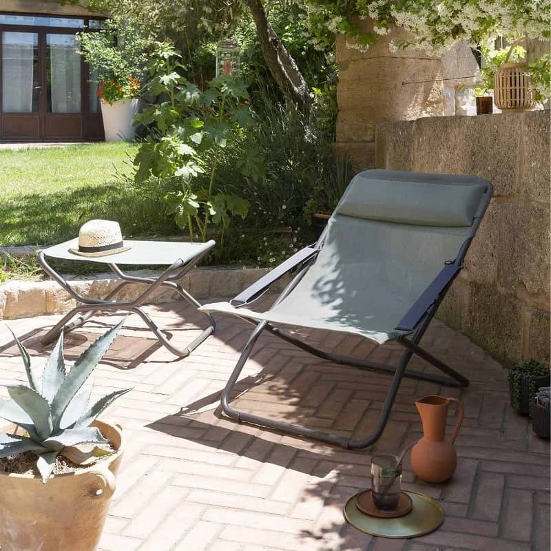 Lafuma-Mobilier - Repose-jambes pliant acier galvanisé Batyline Ø 25 mm – LAFUMA - Imagen 2