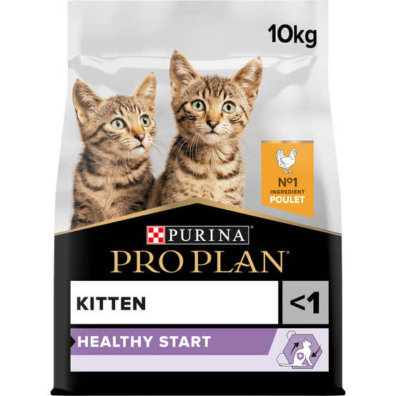 Purina Pro Plan - Croquettes chaton Original Optistart Poulet 10 kg - PRO PLAN - Image 1