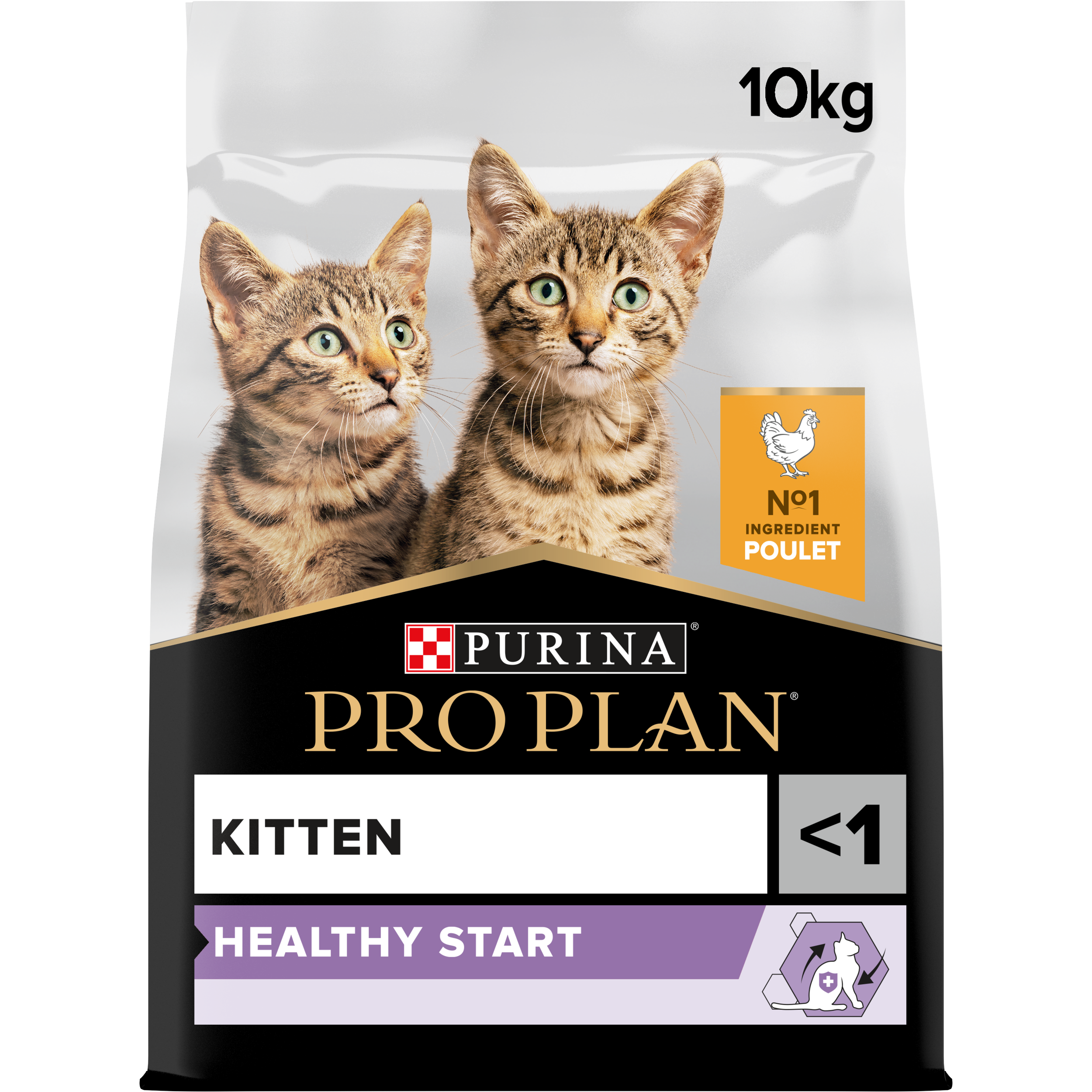 Purina Pro Plan - Croquettes chaton Original Optistart Poulet 10 kg - PRO PLAN