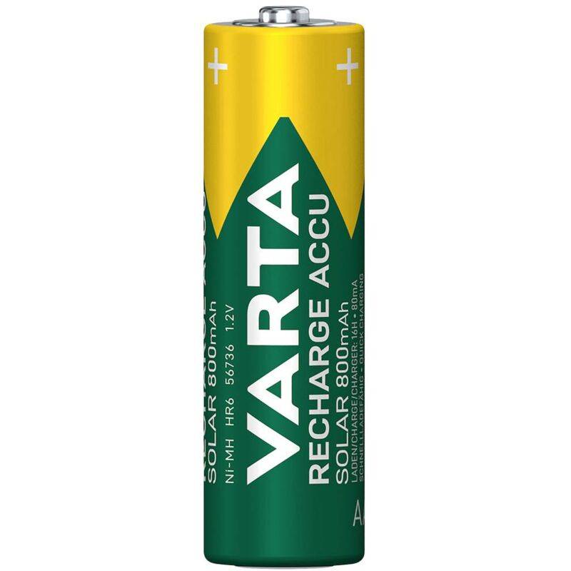 Piles rechargeables AA NiMH 800 mAh 1,2 V pack de 2 - VARTA - Image 2