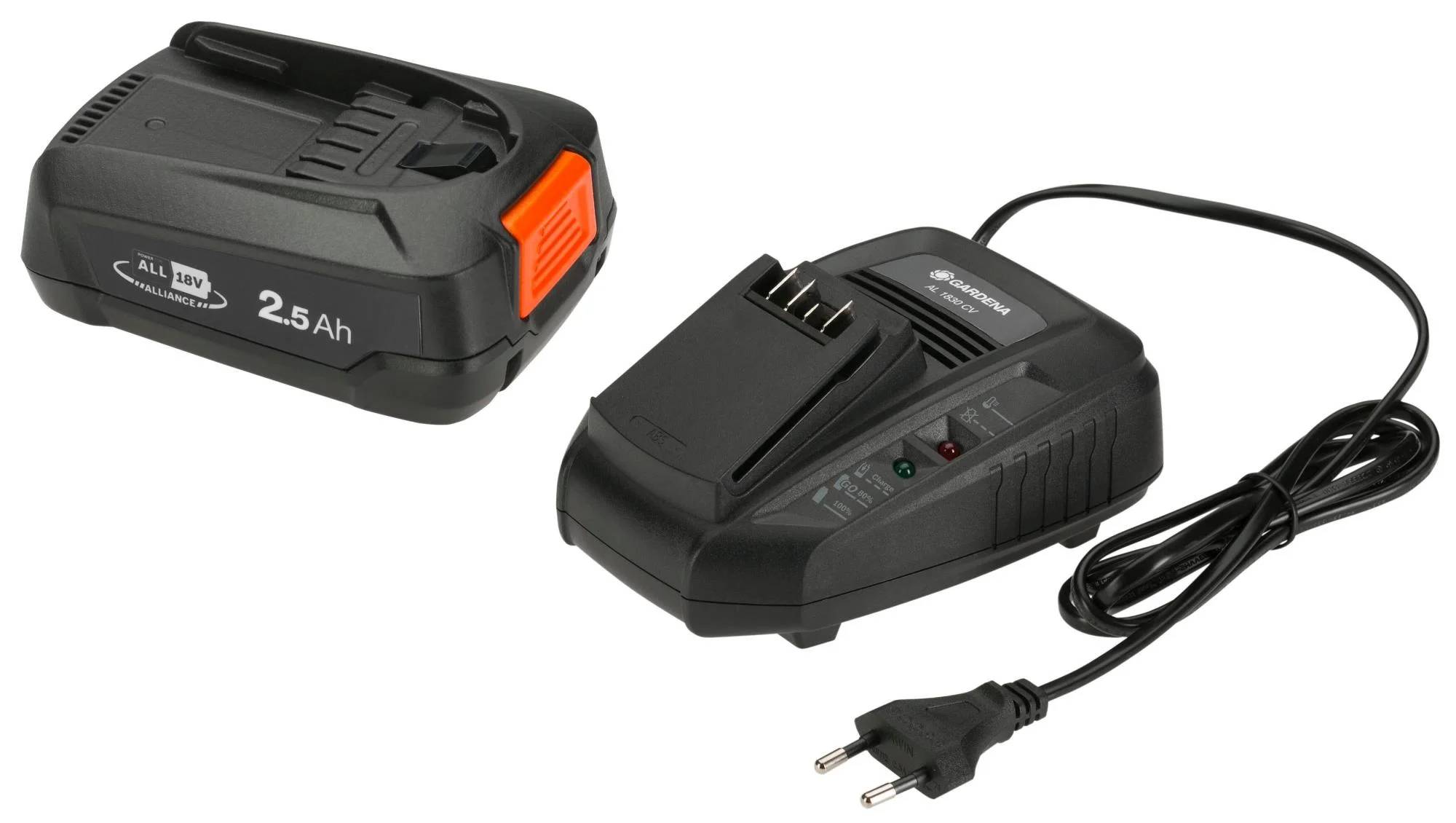 Kit de démarrage Batterie Li-ion 18 V 2,5 Ah- GARDENA - Image 1