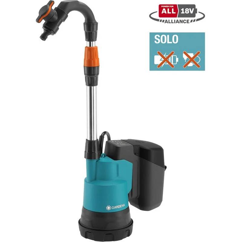 Pompe pour collecteur d'eau de pluie 18 V sans batterie - GARDENA - Image 1