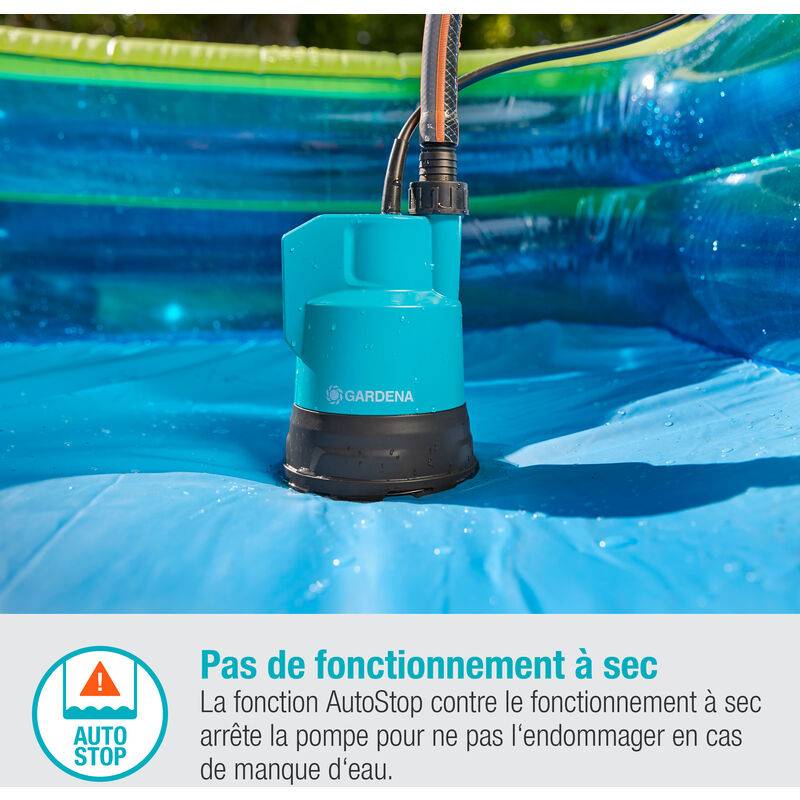 Pompe pour collecteur d'eau de pluie 18 V sans batterie - GARDENA - Image 2