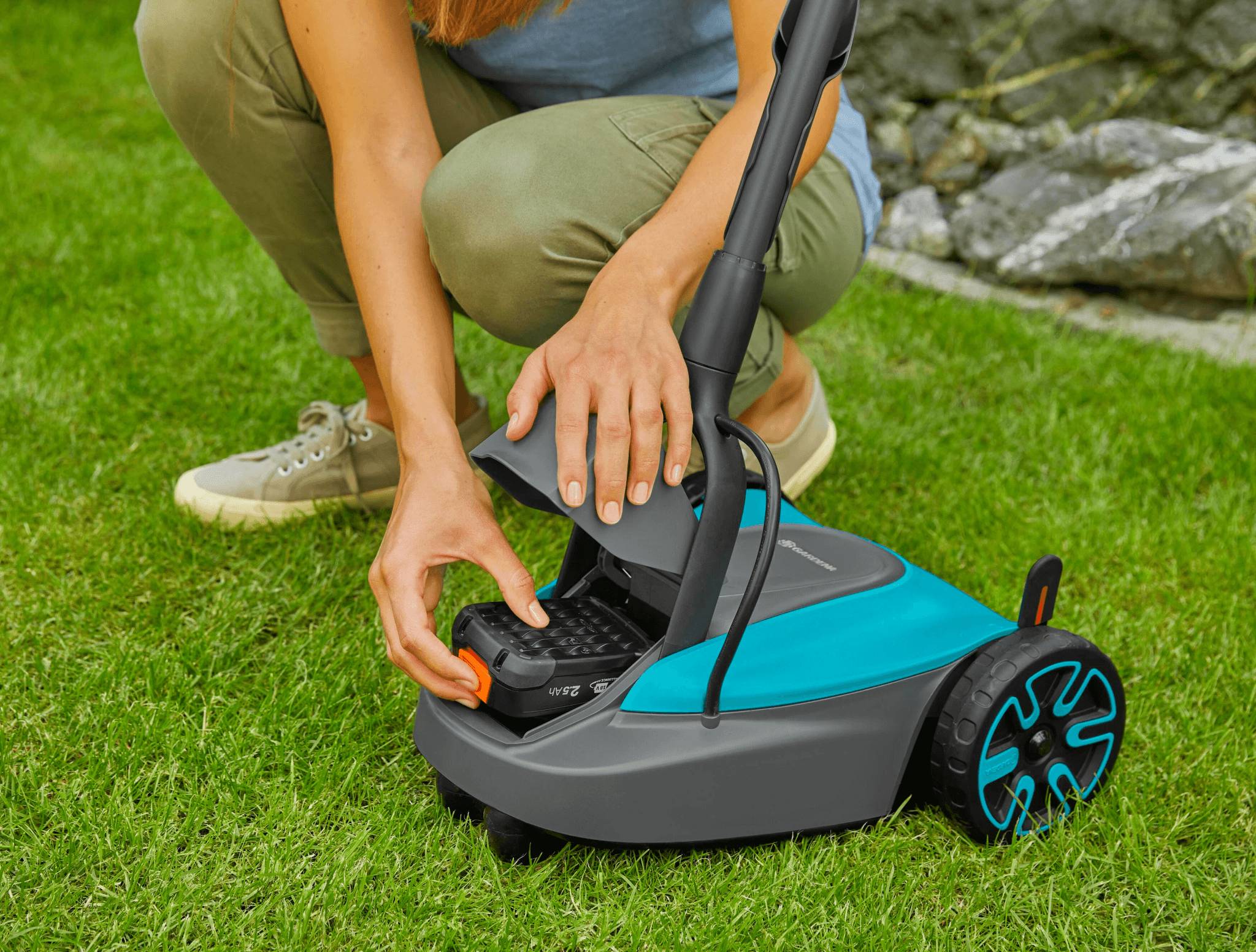 Tondeuse HandyMower 22/18 V sans batterie - GARDENA - Image 6