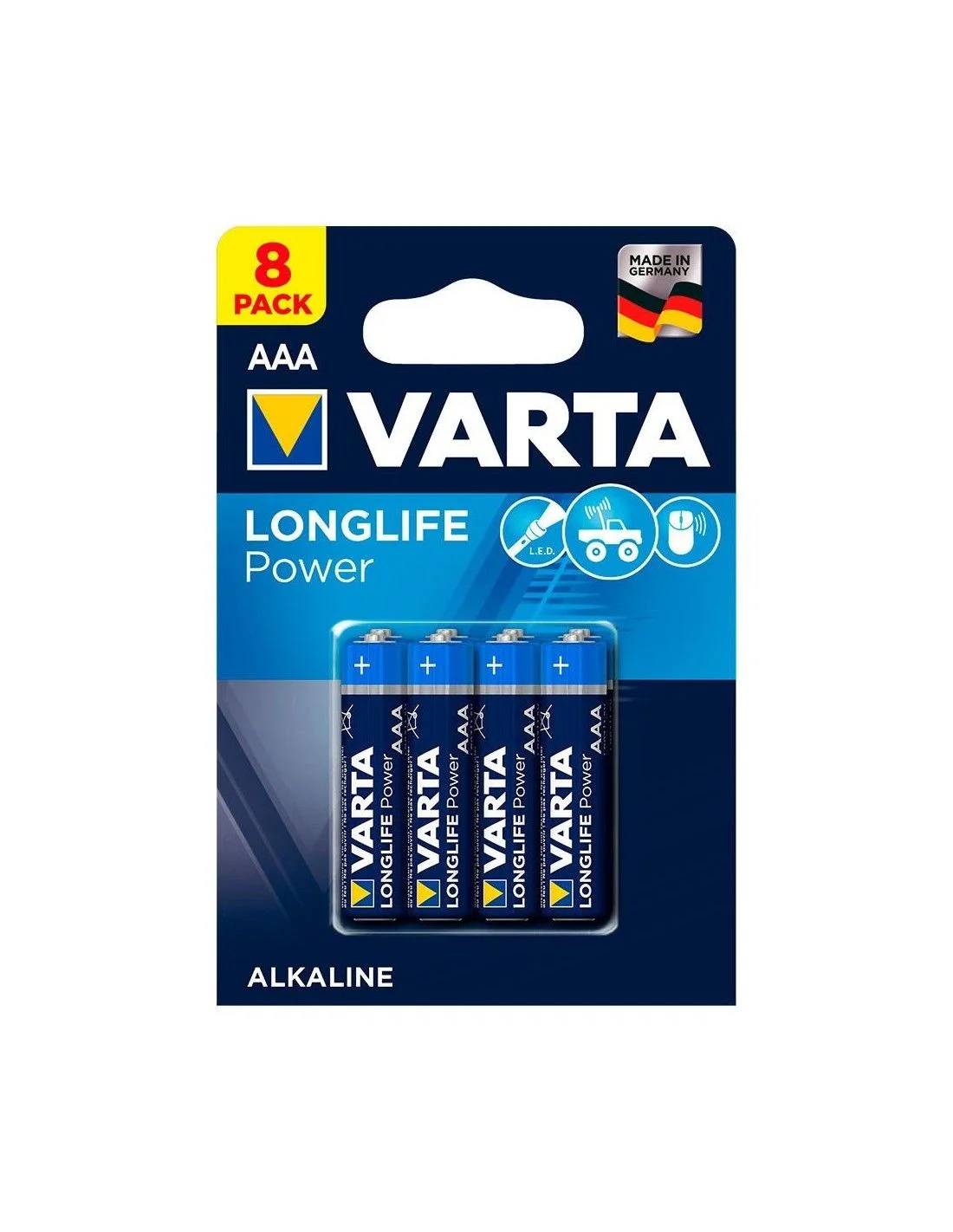 Piles High Energy AAA blister de 8 – VARTA - Imagen 5