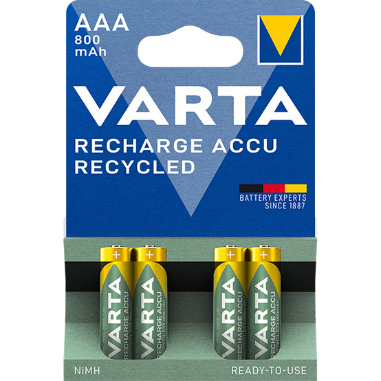 Piles LR03 AAA Recyclées - VARTA
