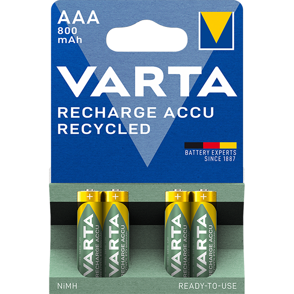 Piles LR03 AAA Recyclées - VARTA