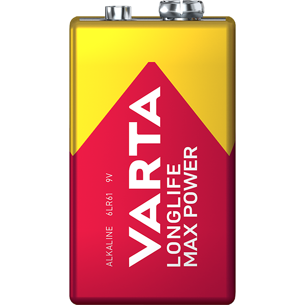 Pile Alcaline 9V LongLife Max Power - VARTA - Image 6