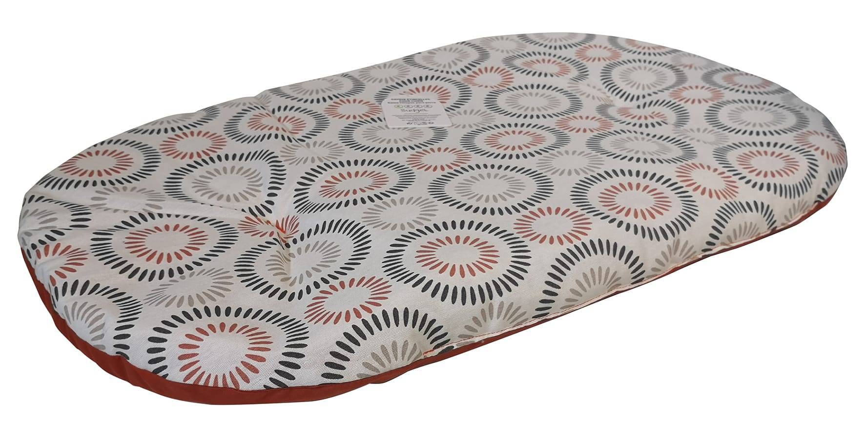 Coussin Ovale Ouatine Etincelle L.80 x l.50 x H.2,50 cm