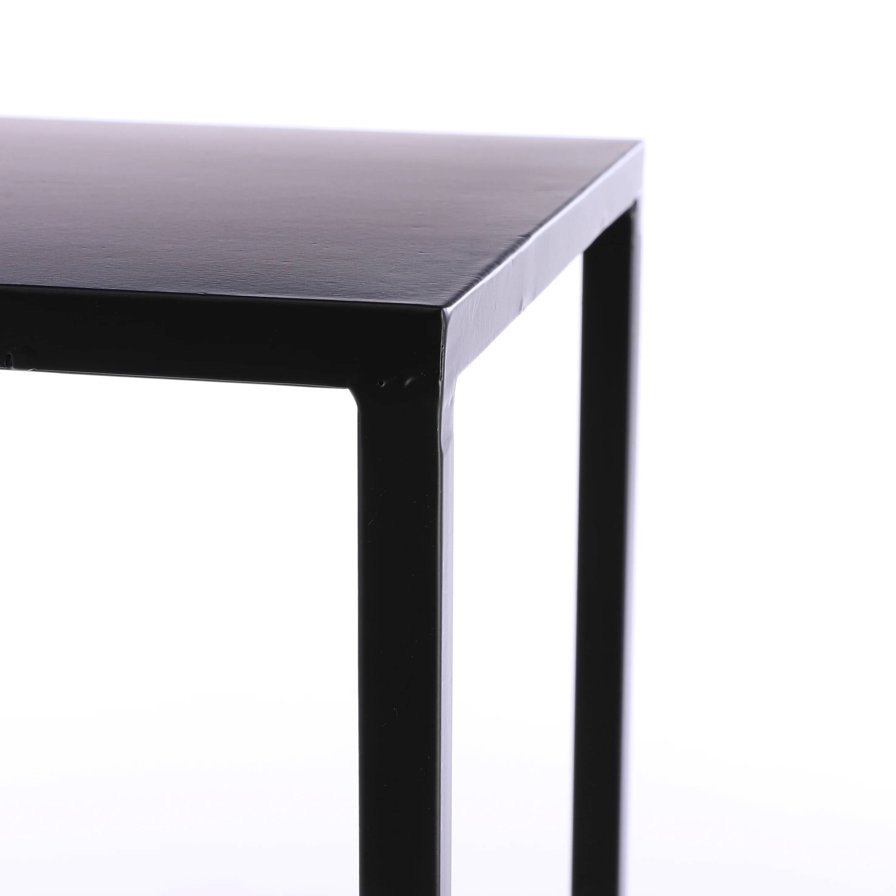 NONAME - Table gigogne métal noir Goa - MICA DECORATIONS - Imagen 2