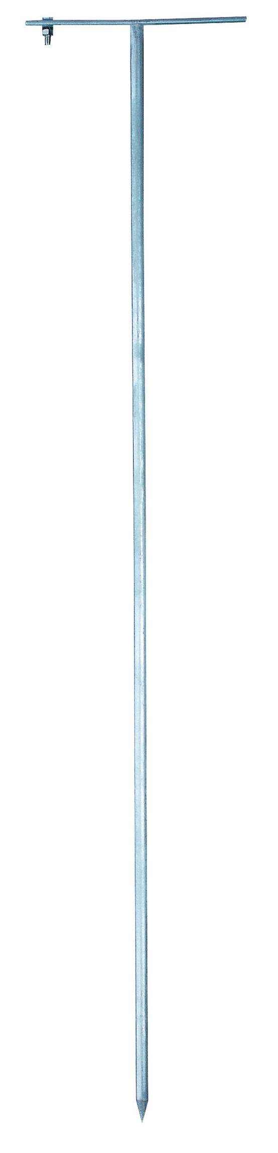 Piquet de terre spécial zingué, 75cm, clôture mobile