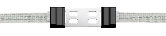 Connecteur ruban Litzclip Inox, jusqu'à 12,5mm