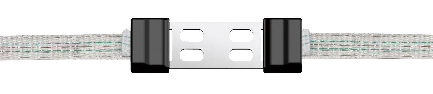 Connecteur ruban Litzclip Inox, jusqu'à 12,5mm
