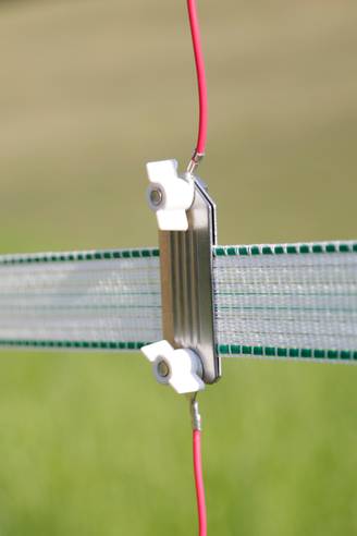 Connecteur HT inter-rubans rouge, max 40mm, 130cm