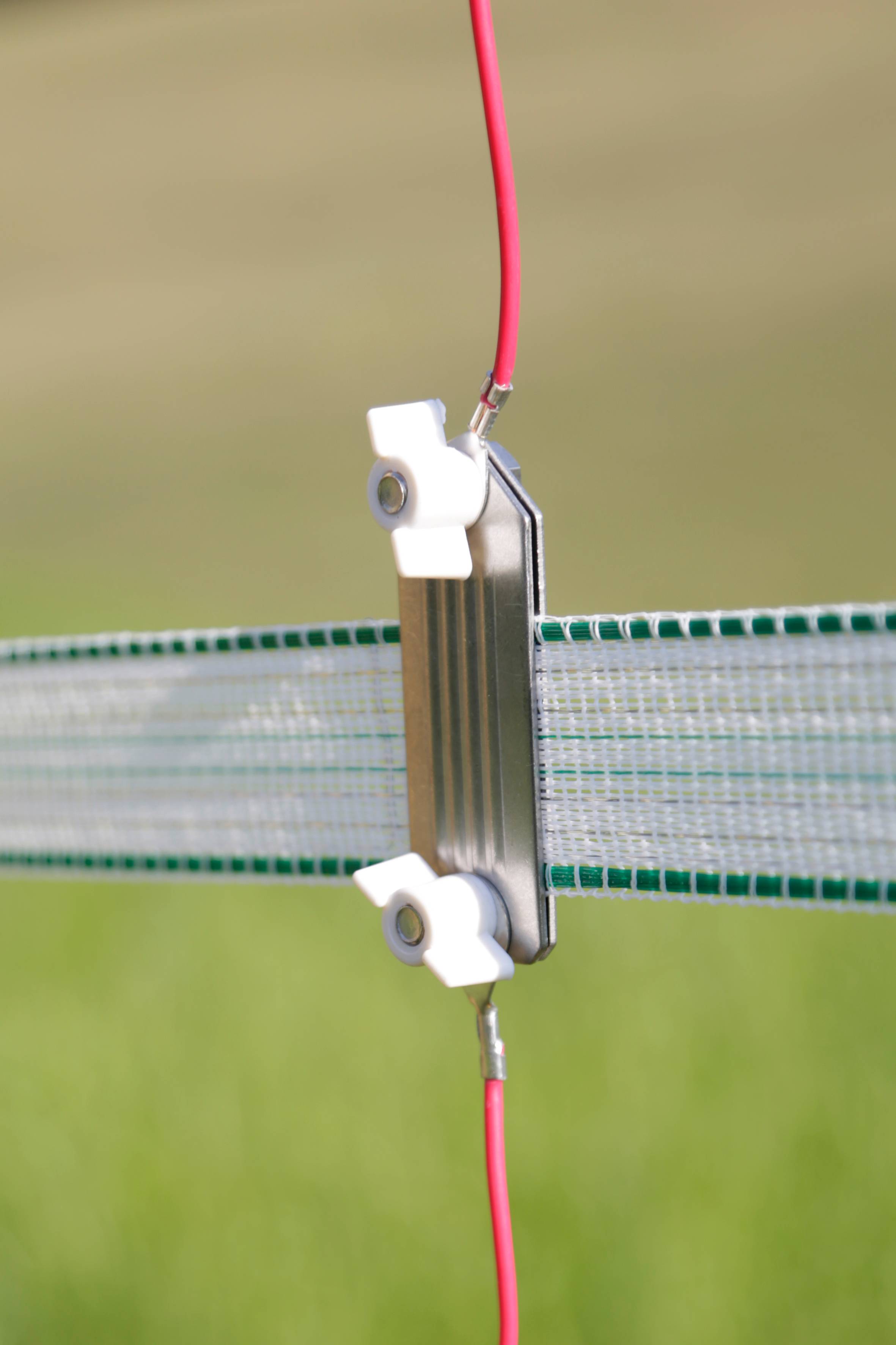 Connecteur HT inter-rubans rouge, max 40mm, 130cm