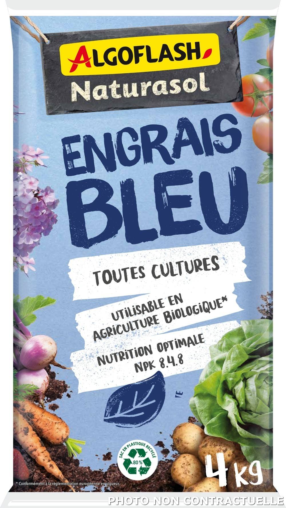 Algoflash - Engrais bleu 100% Naturel
