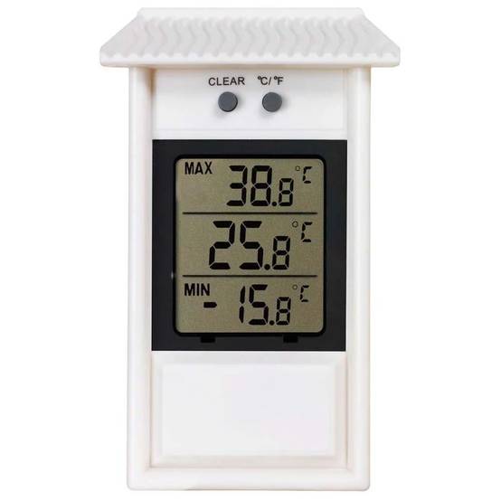 Stil - Thermomètre électronique mini-maxi H. 15 x l. 8 x ép. 3 cm - Stil - Image 2