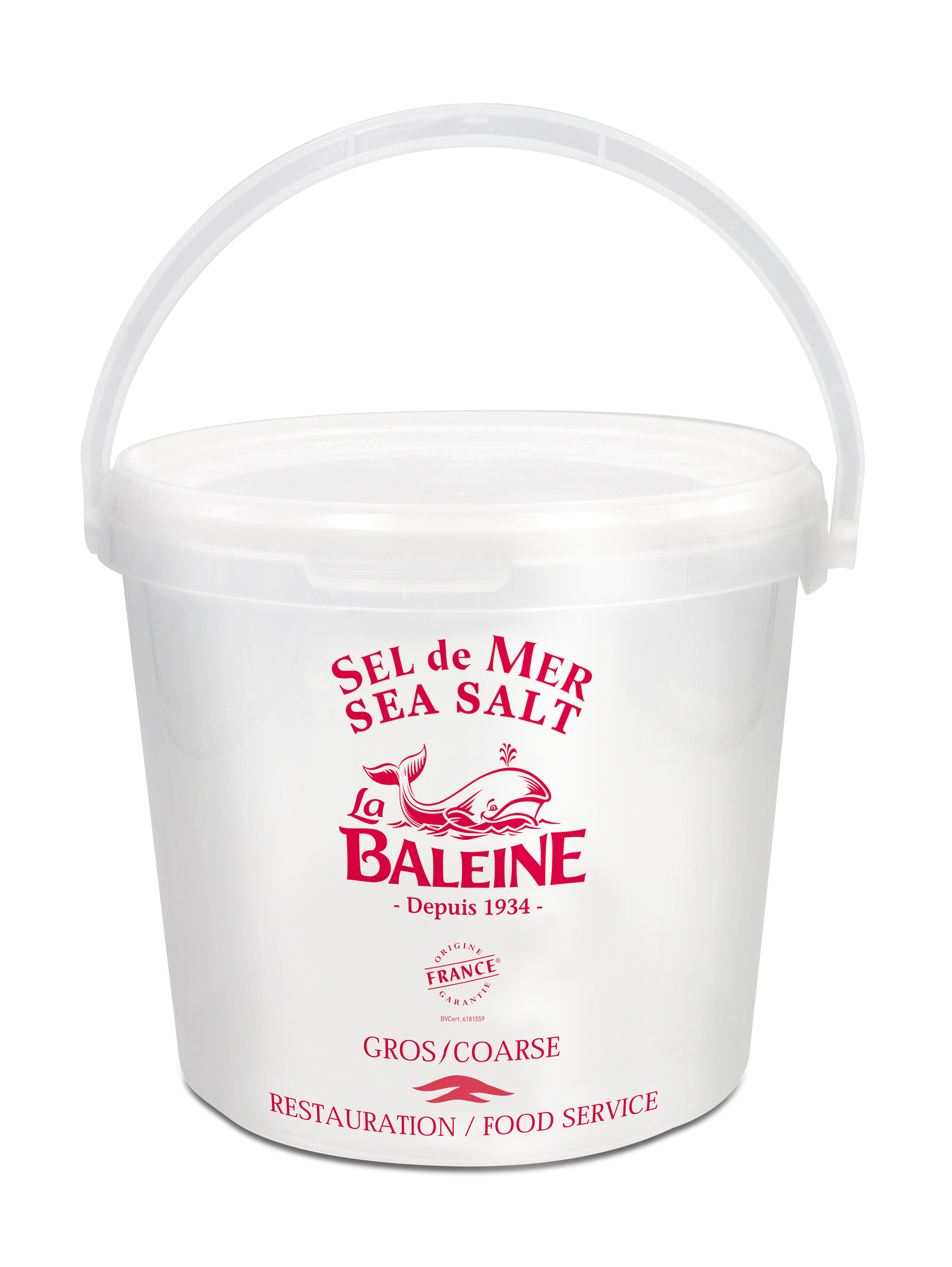 La baleine - Sal gruesa de mar 5 kg - La Baleine