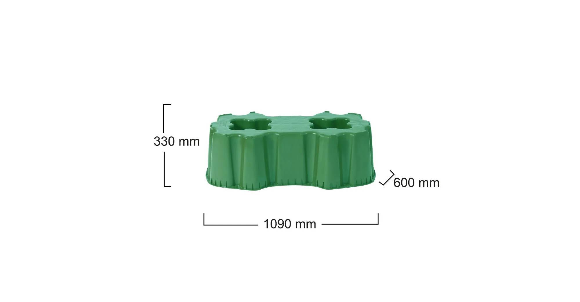 Garantia - Support pour récupérateur d'eau de pluie 520L vert - GARANTIA - Image 2