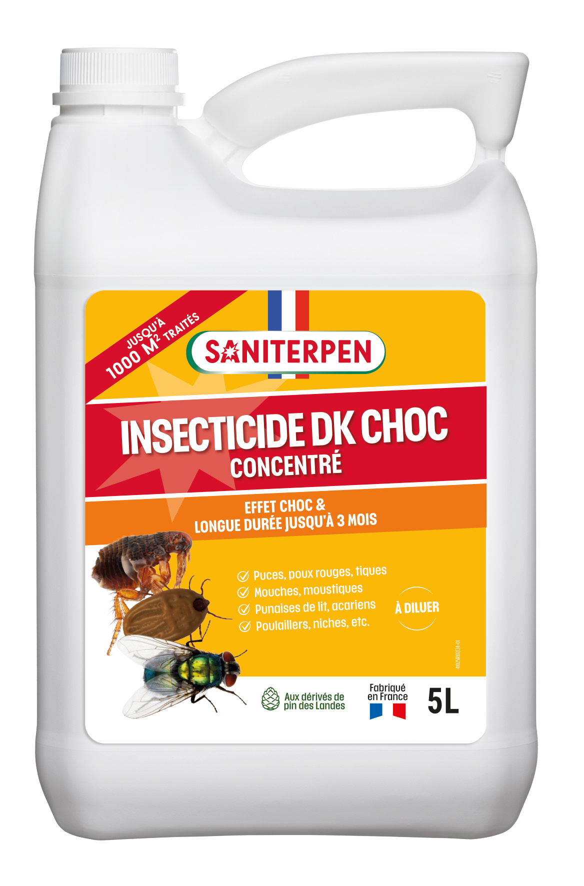 Saniterpen - Insecticide DK Choc Concentré 5L - Saniterpen