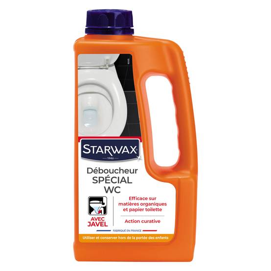 Starwax - Déboucheur WC avec Javel - STARWAX - Image 1