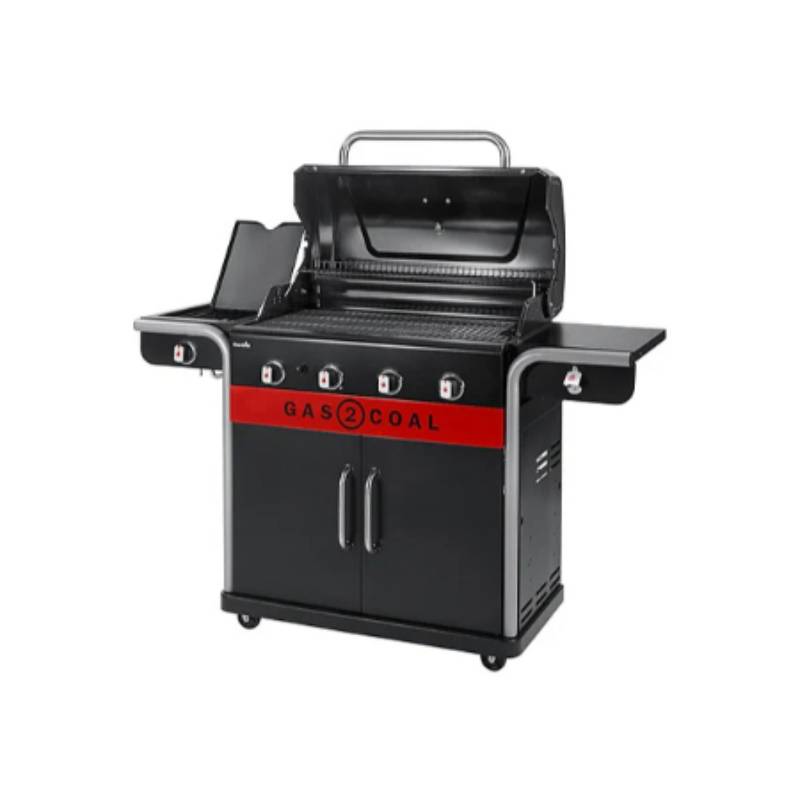 Char-broil - Barbacoa Híbrida 4 Quemadores Acero Inoxidable Negro 154,9 cm - CHAR-BROIL - Imagen 3