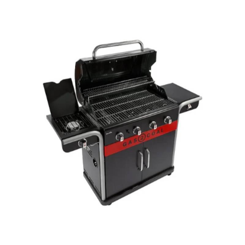 Char-broil - Barbacoa Híbrida 4 Quemadores Acero Inoxidable Negro 154,9 cm - CHAR-BROIL - Imagen 4