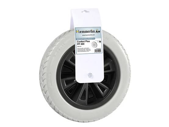 Roue increvable brouette PF 200 Ø 40 cm jante polypro - HAEMMERLIN - Image 1