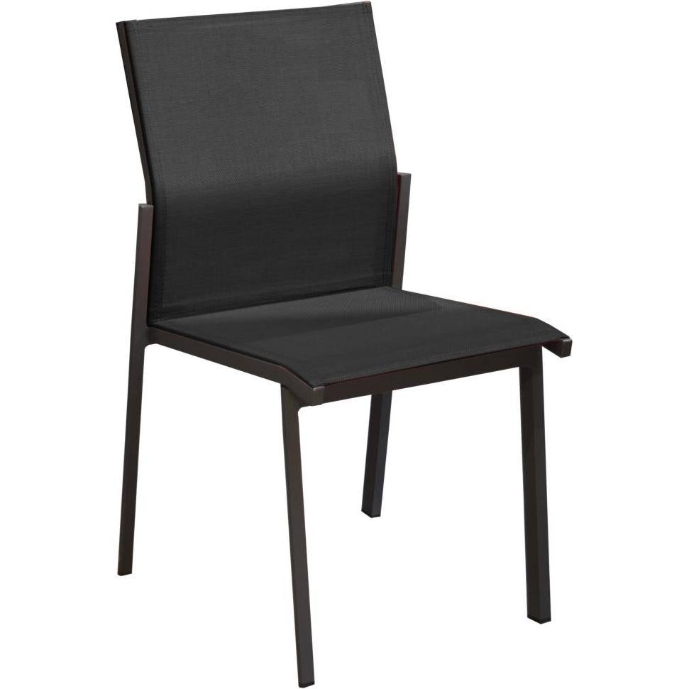 Pro Loisirs - Chaise de jardin alu graphite/noir Delia Proloisirs - Imagen 1