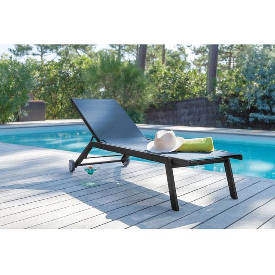 Bain de soleil Florence Graphite Bleu - ProLoisirs