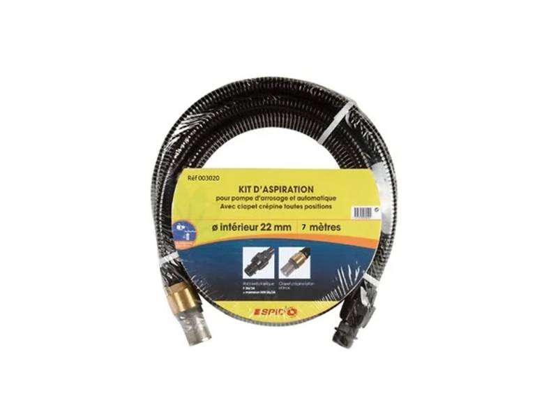 Dipra - Kit de aspiración plástico latón para bomba Ø22 x L.7 mm - DIPRA - Imagen 5