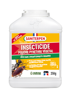 Saniterpen - Insecticide naturel pyrèthre végétal poudre 250g - Saniterpen