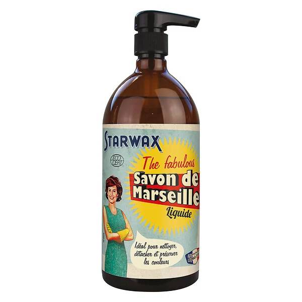 Starwax Fabulous - SAVON DE MARSEILLE LIQUIDE 950ML - Imagen 5