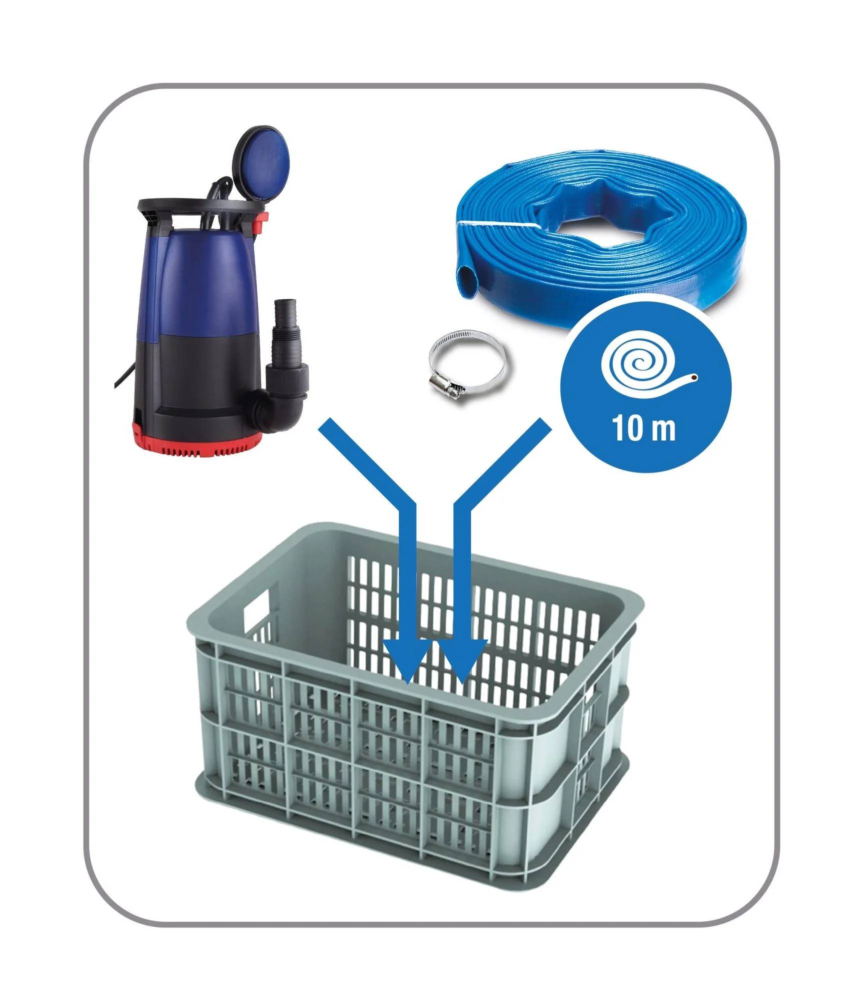 Spid'O - Kit inondation VCDC-500 Classic avec pompe d'évacuation - Spid'O - Imagen 2