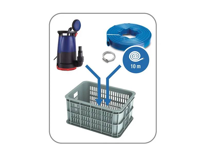 Spid'O - Kit inondation VCDC-500 Classic avec pompe d'évacuation - Spid'O - Imagen 4