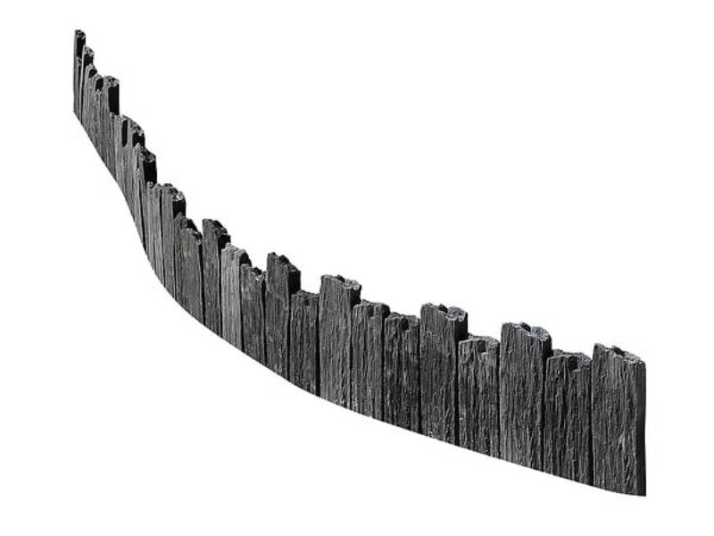 Mini piquet schiste ton ardoise L 28/33 cm l 7,5 cm ép 3,5 cm - W.HAIRIE