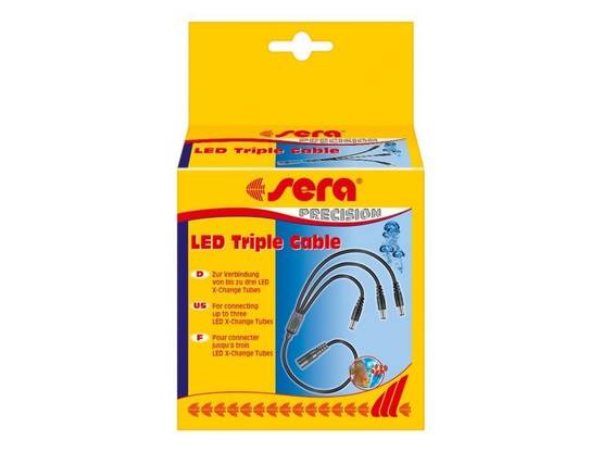 Sera - Triple câble distributeur pour tubes LED - Sera