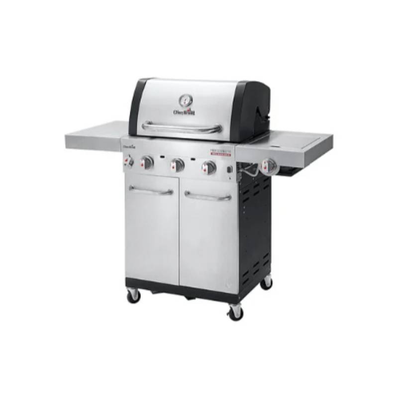 Char-broil - Barbecue à Gaz Inox 3 Brûleurs + 1 Latéral Infrarouge 134 x 54 x 120,9 cm - CHAR-BROIL - Image 5