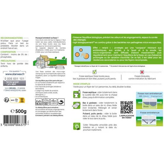 Starwax - Traitement activateur biologique micro capsules - STARWAX - Image 3