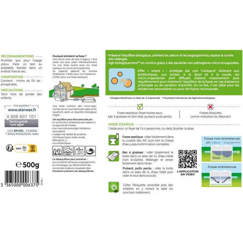 Starwax - Traitement activateur biologique micro capsules - STARWAX - Image 3