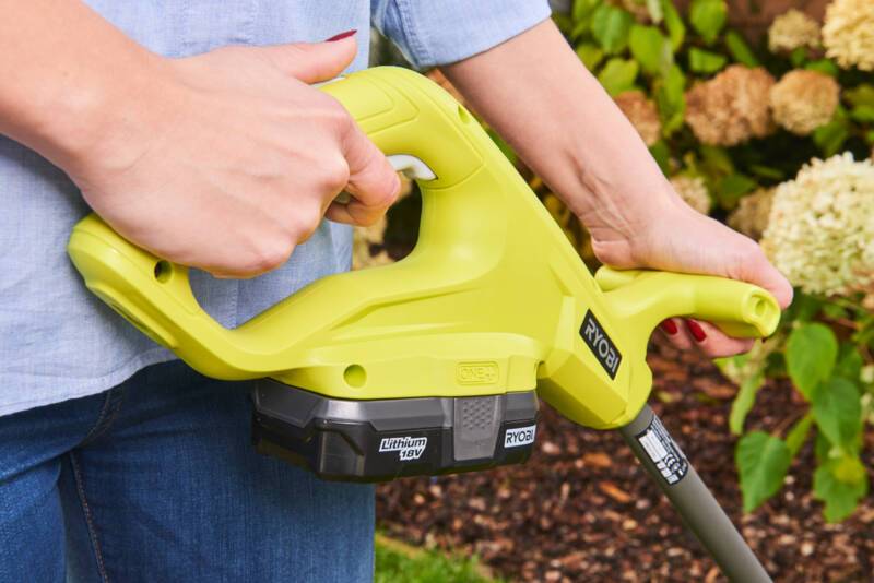 Ryobi - Pack tondeuse coupe-bordure sans fil 18V batterie et chargeur inclus  - RYOBI - Image 4