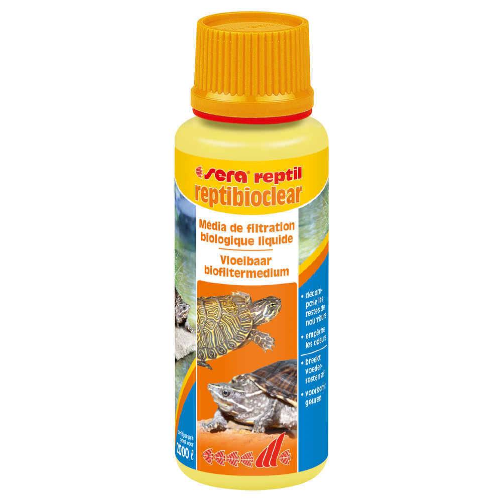 Média de filtration 100 ml pour terrarium neutralise odeurs - Sera