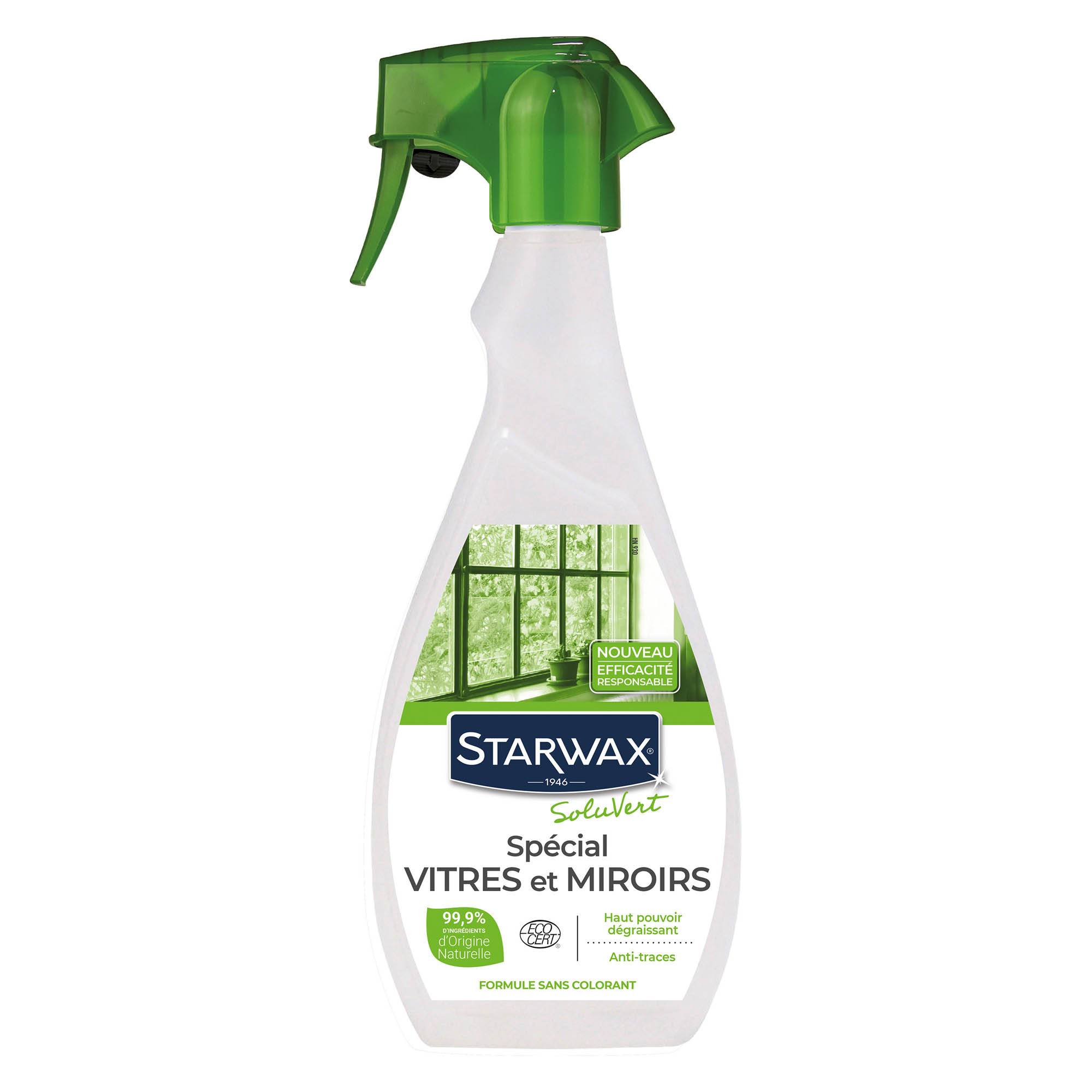 Starwax Soluvert - NETTOYANT VITRES ET MIROIR 500ML - Image 1