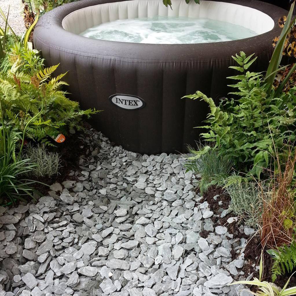 Pétales d'Ardoise Bleu Argent Sac 25kg - - Imagen 5