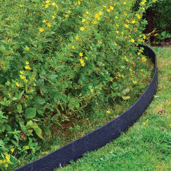 Bordure Ecolight noir, rouleau de 20 m H.12 cm - Image 6