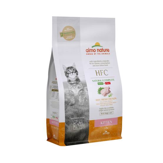 Almo Nature - Croquettes pour chat chaton au poulet frais - sac 1,2 kg - ALMO NATURE - Image 1